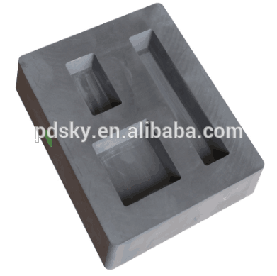 Custom graphite ingot molds for gold casting