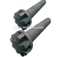 Supply reliable stable performance graphite rotor and Customized carbon graphite parts